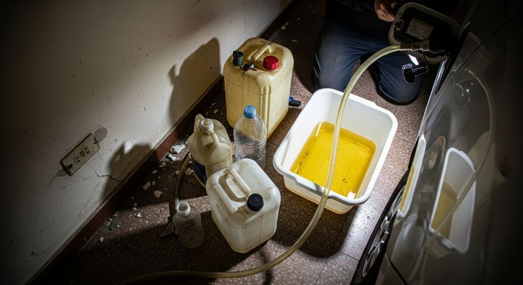 Servicio de Extracción de gasolina en depósito diésel en Casco Histórico De Vallecas