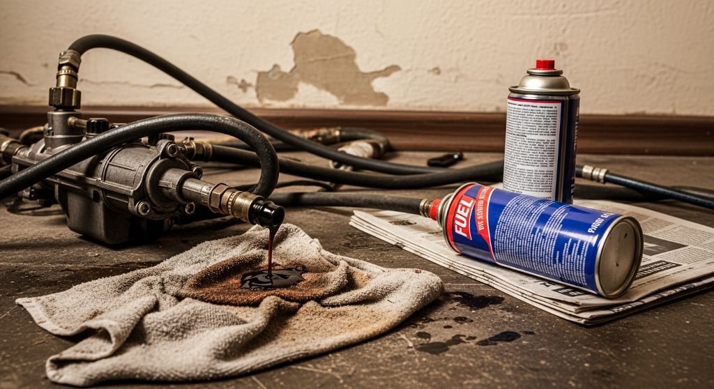 Servicio de Limpieza de sistema de combustible tras repostaje erróneo en Carabaña