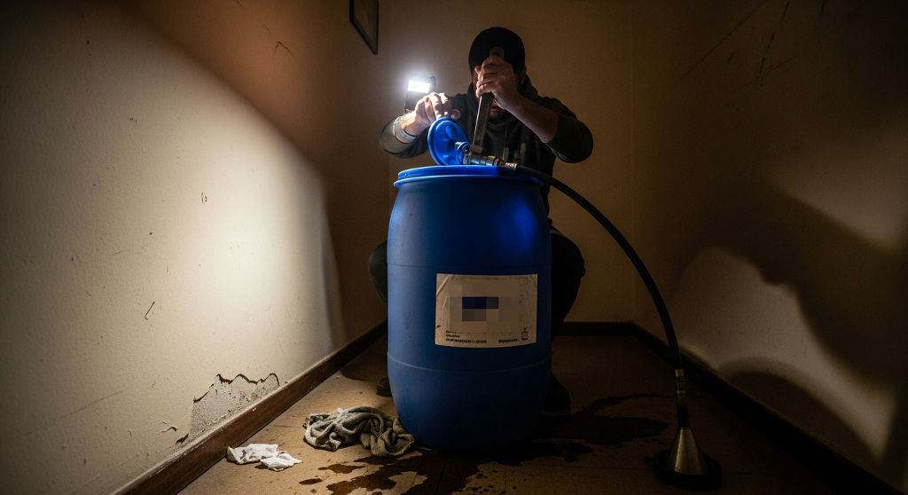 Limpieza de sistema de combustible tras repostaje erróneo en Los Molinos Limpieza de sistema de combustible tras repostaje erróneo en Los Molinos